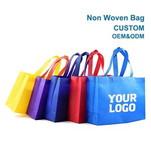 Sac fourre-tout promotionnel WSY3856 avec fermeture éclair, en tissu non tissé, pour cadeaux d'entreprise et sacs à main professionnels - Product Image 1