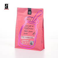 Sachet D'Emballage Personnalisé Anti-Humidité pour Snacks de Qualité Alimentaire avec Fermeture Éclair et Logo Imprimé