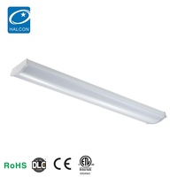 Suspension de style moderne montée en surface 4ft 25w 30w 40w Bureau Pendentif Linéaire Led Batten Light