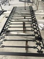 Clôtures et balustrades en fer forgé sur mesure |   Galvanisé à chaud pour cour, jardin, patio, bricolage