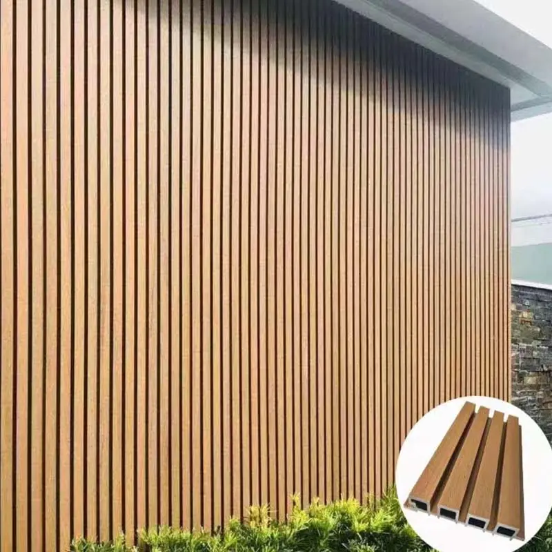 Hot Sale Wood Plastic Composite Wall Panel WPC Cladding Outdoor WPC Wall Panels Boards