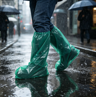 Surchaussures jetables antidérapantes pour ferme, imperméables, protection des pieds pour la médecine vétérinaire, la ferme, le hangar et la boue