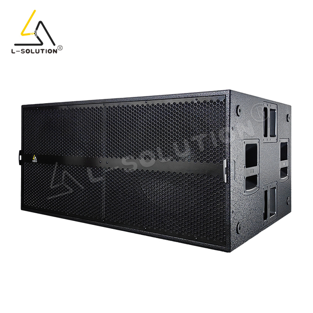 Professional Neo Dual 18-inch Neodymium Audio Powered Speaker 2600W Super Bass 9006 Active Subwoofer Wooden 4 Ohm Line Array
