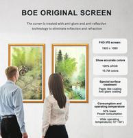 Cadre photo numérique HBYLCD de haute qualité 4K avec mémoire 8/16/32 Go, vidéo chinoise sexy, Wifi, NFT, écran tactile, 50 pouces