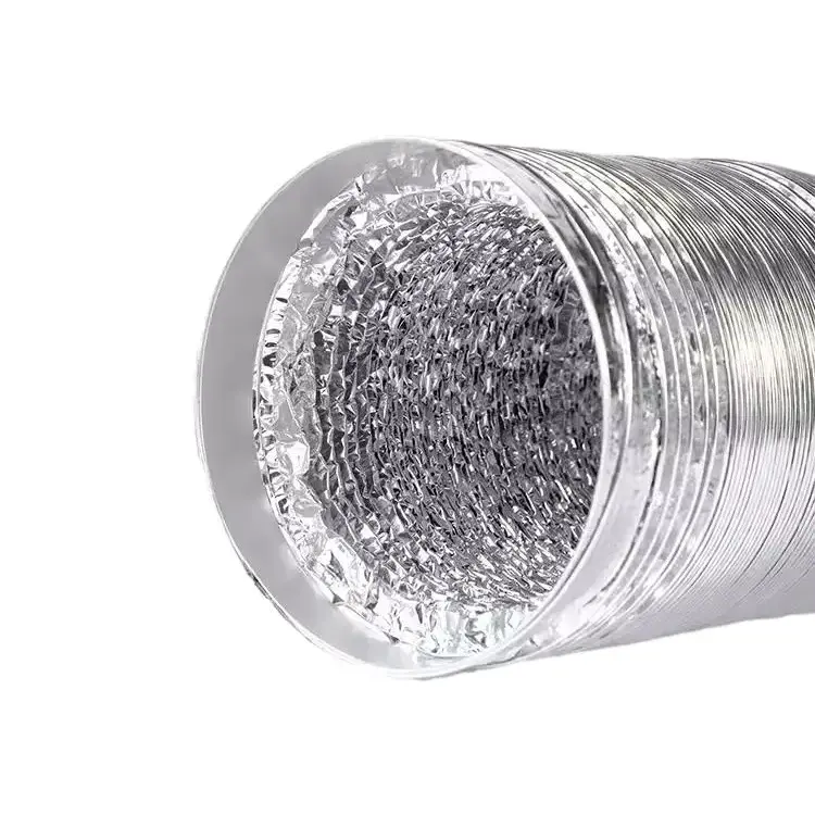 Professional Flexible Aluminum Foil Duct Soft Air Hose For Kitchen Air Supply For Hvac Systems Parts