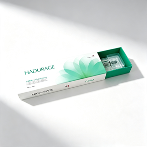 Filler Dermico Mono Cross Linked Hadurage 10ml, Siringa di <span class=keywords><strong>Acido</strong></span> <span class=keywords><strong>Ialuronico</strong></span> Iniettabile per Volume Viso, Labbra, Guance, Fronte - Product Image 1
