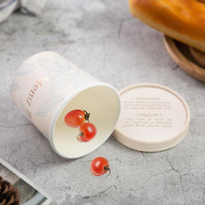 Gobelets à soupe jetables en papier kraft blanc personnalisés avec couvercles en papier, bols en papier pour crème glacée - Product Image 4