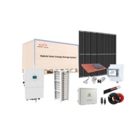 Système PV 20kw + 30kWh Trina Panneaux solaires Système de batterie hybride triphasé Deye 20kw + 30kWh kit solaire