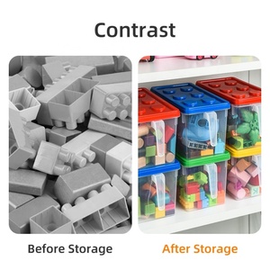 New Arrival American Style <b>Kitchen</b> <b>Storage</b> <b>Box</b> Injection-Technics Rectangle Square Sustainable Organizing Lids - Product Image 5