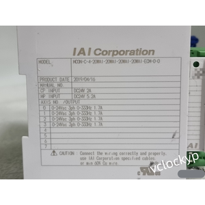 Controlador de Actuador IAI MCON-C-4-20WAI-20WAI-20WAI-20WAI-ECM-0-0 Usado - Product Image 2
