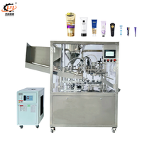 Machine de remplissage et de scellage automatique à air chaud pour cosmétiques, machine d'emballage cosmétique