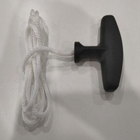 Cuerda de Arranque de Nylon de 3mm-4.5mm para GX160 GX390 Robin EH12 Wacker WM80, Repuestos para Generador Diésel 186F