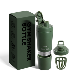 Đôi Tường Chân Không Cách Nhiệt Protein <span class=keywords><strong>Shaker</strong></span> Cup BPA Miễn Phí Chất Lượng Cao Rò Rỉ Bằng Chứng 18/8 Thép Không Gỉ Phòng Tập Thể Dục <span class=keywords><strong>Shaker</strong></span> Chai Nước - Product Image 1