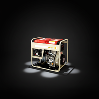 TECHNIC POWER Tragbarer Einzylinder-Benzingenerator 4-Takt Luftgekühlt GX390 380V DC Elektrostart 2KW 1/3 Phasen 8,3L