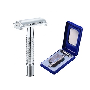 BR-997 GRAND ROC traditionnel rasoir de sécurité rasoir de lame de rasage amovible - Product Image 1