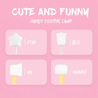 Lampe LED pour enfants, bébé, silicone, mignonne, USB, mini, portable, rechargeable, petite lampe de nuit pour enfants, cadeau pour enfants, lampe de nuit moelleuse