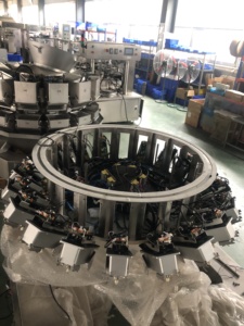 Cân Điện Tử Tốc Độ Cao 10 14 16 Người Đứng Đầu Cân Nặng Đa Đầu Tự Động Cho Hạt Trà Hạt Cà Phê Hạt Và Sản Phẩm Khô - Product Image 5