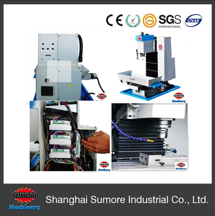 Sumore 4th Axis Small CNC Milling Machine SP2215 with 5000 RPM