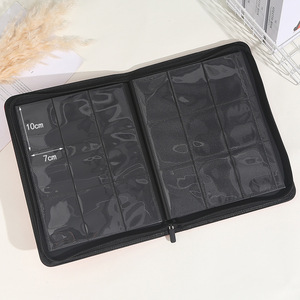 360 Ranuras para tarjetas 9 Pocket PU Leather Trading Card Binder Álbum de tarjetas personalizado Soporte portátil para <span class=keywords><strong>Pokemon</strong></span> MTG Sports TCG Collection - Product Image 2