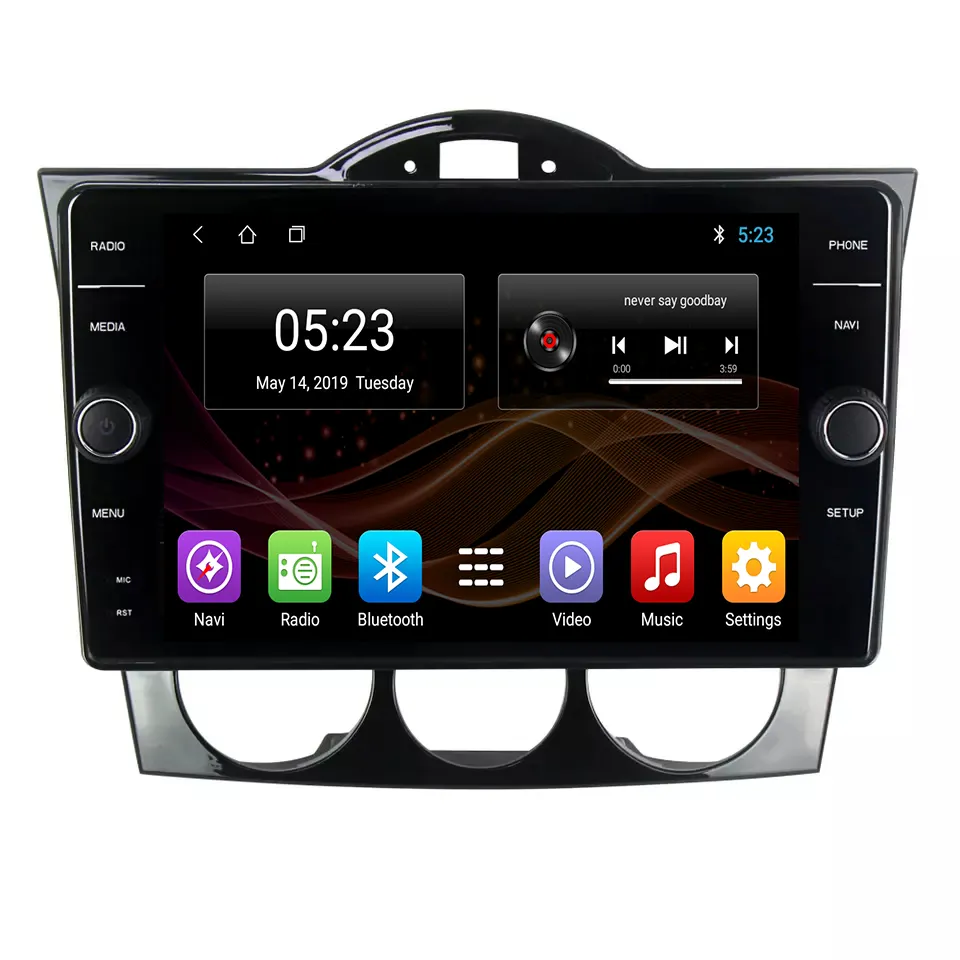 Unterstützung Carplay Auto für MAZDA RX8 2003-2008 QLED IPS Auto Multimedia Navigation GPS RDS Radio GPS DVD Wifi 4G LTE Player