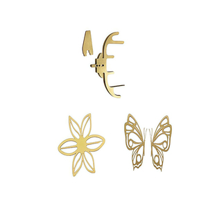 Tùy Chỉnh Mạ Điện Khắc Laser Stencil Mẫu Hóa Chất Hình Ảnh Khắc Trang Trí Brass Kim Loại Thủ Công Mỹ Nghệ - Product Image 5