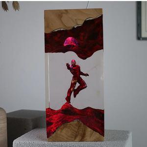 Avengers Marvel resina ornamenti da tavolo Ocean Art Crafts <span class=keywords><strong>Design</strong></span> moderno decorazione per la casa di alta qualità accessori regalo di compleanno - Product Image 4