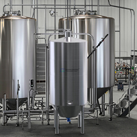 Réservoir de fermentation conique d'équipement de brassage de bière d'isolation revêtue de l'acier inoxydable 304 316L