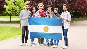 Bandera de <span class=keywords><strong>Argentina</strong></span>, disponible, 3x5 pies, 90x150cm, AR, 1 unidad - Product Image 4