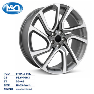 ล้อแม็กซ์ฟอร์จ MSD Custom สำหรับแลนด์โรเวอร์ สีดำเงา ผ่านกระบวนการอบชุบด้วยความร้อน ขนาด 21 นิ้ว 5x120 - Product Image 3