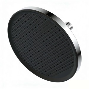 Round Pressurized Shower Head WSH1510 Rain Top Spray Corrosion Prevention Plating Finish Bath <b>Hardware</b> Set - Product Image 2