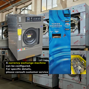 Lavadora-Extractora Comercial de <span class=keywords><strong>Autoservicio</strong></span> OKAIYOU, Operada con Monedas, Vapor Eléctrico, Acero Inoxidable, Botones/Pantalla Táctil - Product Image 5