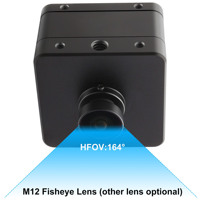 Cámara USB Industrial de 12MP, USB3.0, Gran Angular de 164 Grados, 4K 60fps, 1080P 230fps, Alta Velocidad, UVC, Plug and Play, Webcam para Múltiples Sistemas Operativos