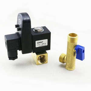 OPT-A G1/2 Pneumatische Timerklep Water Automatische Elektrische Luchtafvoer Solenoïde Klep Eenrichtings Automatische Afsluit Afvoerput - Product Image 4