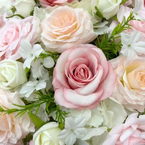LANJO 50Cm <b>Large</b> <b>Artificial</b> Rose <b>Flower</b> Ball Wedding Table Centerpiece For Party And Event Decoration - Product Image 4