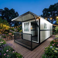 Maison conteneur pliable préfabriquée modulaire à assemblage rapide pour chantier de construction