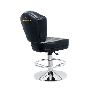 Sillas de casino YH VIP, silla de mesa de póker con Base de acero inoxidable ajustable barata, silla para máquina <span class=keywords><strong>tragamonedas</strong></span> a la venta - Product Image 6