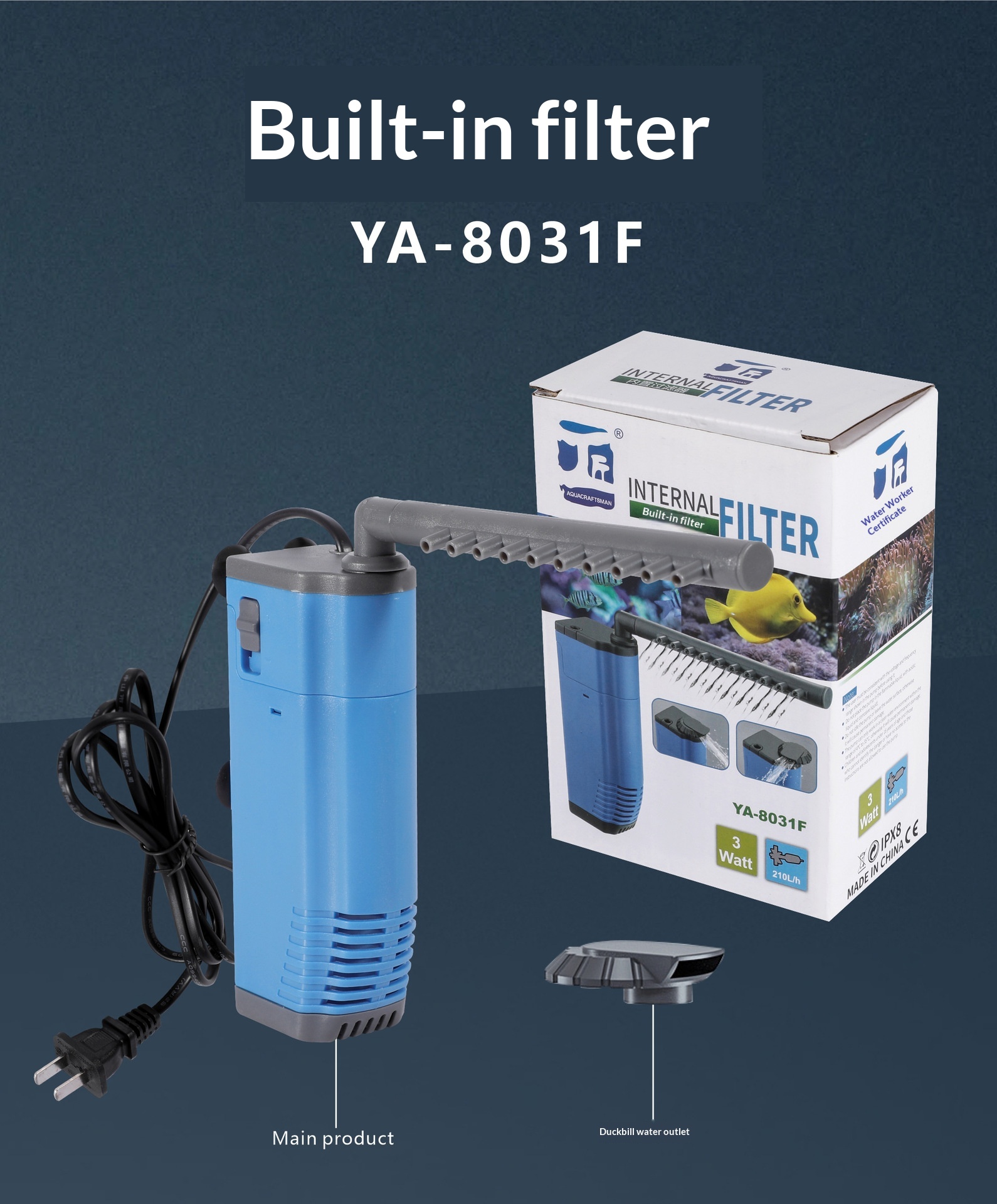 YA-8031F 3W-210L/ora