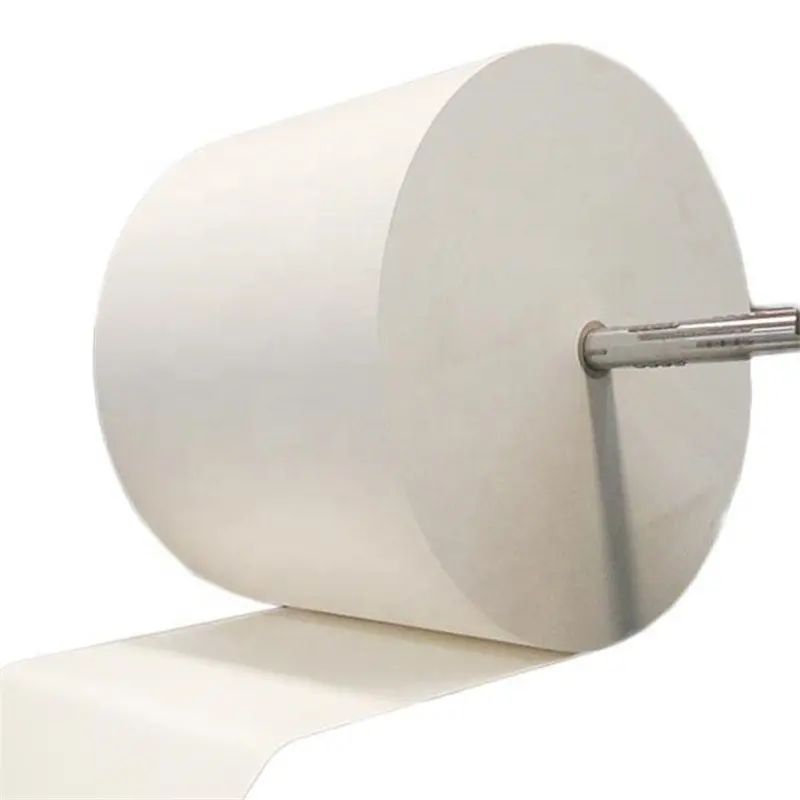 Roll packing blank board PE coated paper for making cups