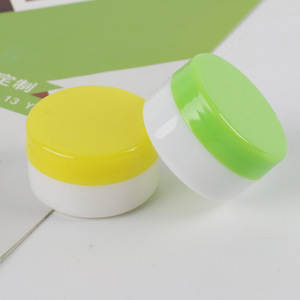 Cosmetic Cream Jar 5g 10g Plastic Multi Color Lid Refill Sample Container Makeup Organizer Hengshui Hebei - Product Image 2