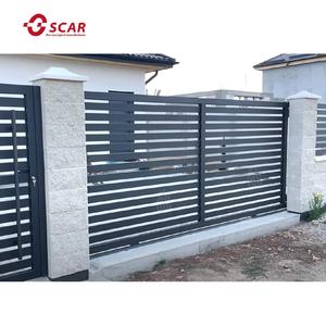 รั้วโลหะสีดำขนาดเล็กรั้วตกแต่งสนามรั้วอลูมิเนียมอัลลอยด์ทำจาก<span class=keywords><strong>2023</strong></span>เวียดนาม - Product Image 2