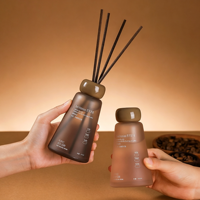 Diffuseur de parfum d'ambiance sans flamme Rich Coffee, ornement décoratif haut de gamme pour chambre, salle de bain et maison, parfum longue durée