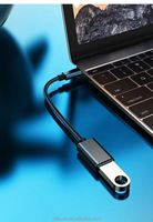Cable Adaptador USB 2.0 OTG Colorido, Económico, de Tipo A Hembra a Tipo C Macho, Carga Rápida de 3A para Computadora e Impresora