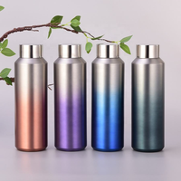 Bouteille d'eau réutilisable en acier inoxydable à prix d'usine, gobelet à café personnalisé, mug à café, coffret cadeau