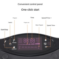 Plateforme vibrante amincissante pour le corps entier, 200W, charge maximale 120kg