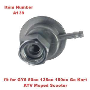 Robinet de carburant pour <span class=keywords><strong>scooter</strong></span>, cyclomoteur, kart et VTT Gy6 <span class=keywords><strong>50cc</strong></span> 125cc 150cc - Product Image 1