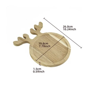 Cartoon Wood Fruit <b>Snack</b> <b>Tray</b> For Children Afternoon Tea Pastries Serving <b>Tray</b> - Product Image 4