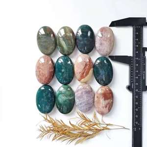 Pietre di guarigione di bellissimi cristalli naturali <span class=keywords><strong>pietra</strong></span> preziosa lucidata <span class=keywords><strong>pietra</strong></span> di palma di agata indiana per la decorazione di Feng Shui - Product Image 6