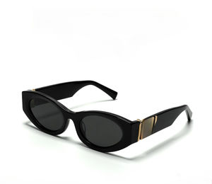 Gafas de acetato de alta calidad, gafas de sol de ojo de gato a la moda para mujer, elegantes y favorecedoras, gafas de sol de nailon que estilizan el rostro. - Product Image 1