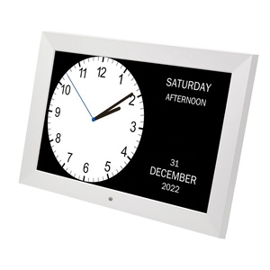 Đồng hồ kỹ thuật số với ngày và ngày trong tuần cho người già nhắc nhở bệnh mất trí nhớ alzheimers lịch đồng hồ với hiển thị thời tiết - Product Image 3