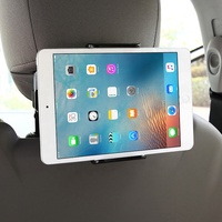 Lazy Bracket Dudukan Malas Dudukan Ponsel Tablet Belakang Kursi Mobil untuk Pemegang Tablet EBook DVD GPS 4-11 Inci